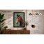 Bay Horse Portrait Modern - Framed Print-252344788-252344791