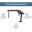 Bureau pour travailler debout en L Harksdale-893193421