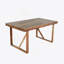 Ensemble de table et chaises d'extérieur en bois d'acacia de haute qualité