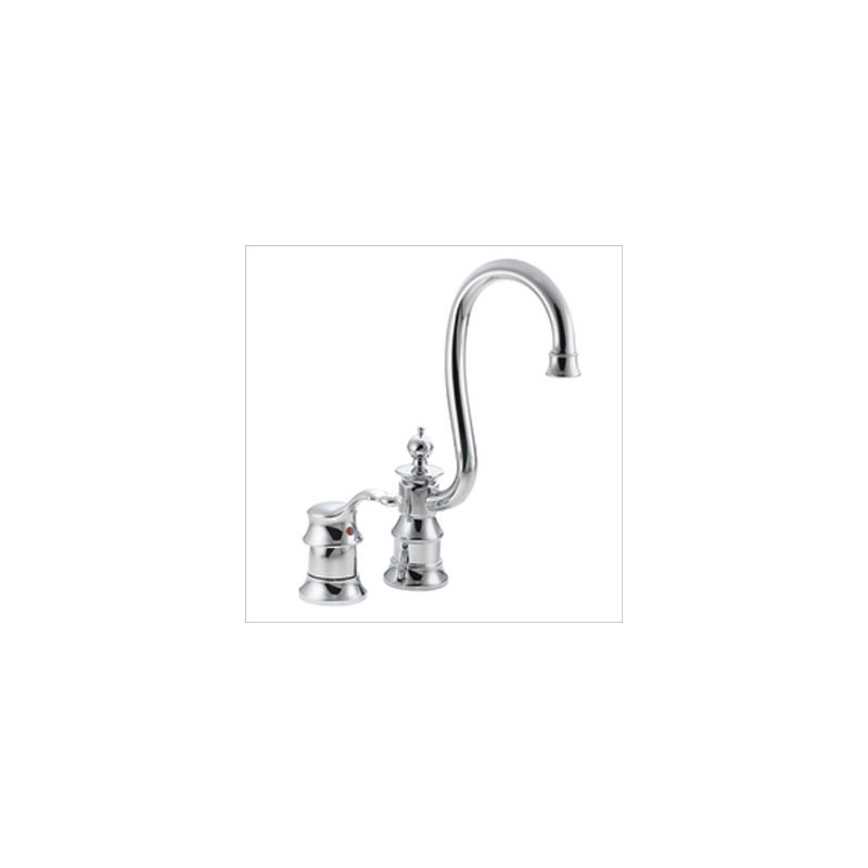 Waterhill Single Handle Kitchen Faucet, Chrome