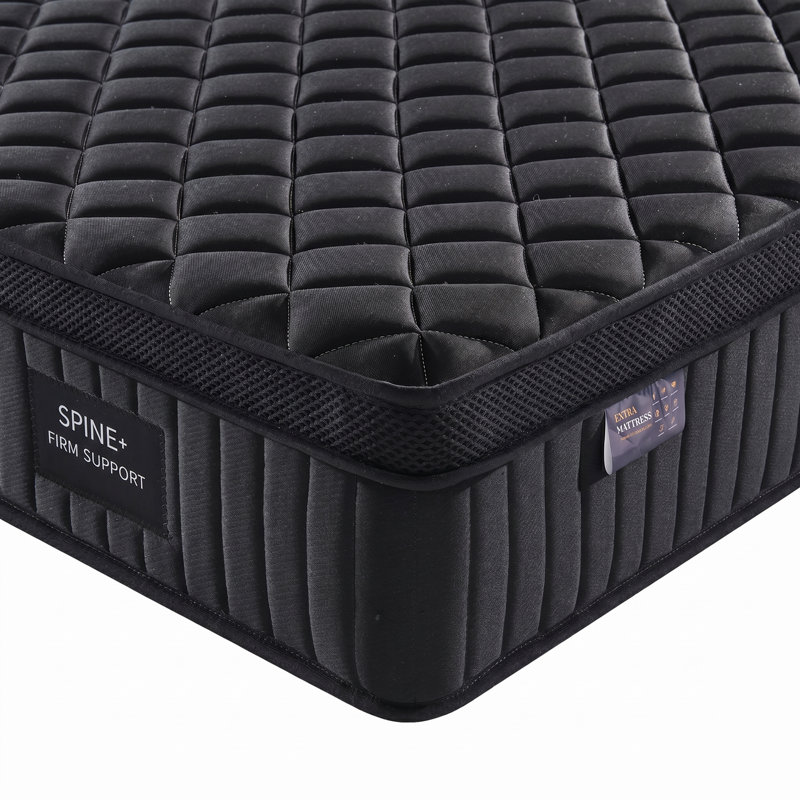 Matelas très ferme de 14 po pour le mal de dos - soutien orthopédique à 7 zones, 14, Très grand lit