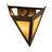 Infinity Steel (accents) Flush Mounted Sconce