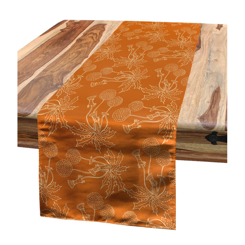 Burnt Orange Table Runner