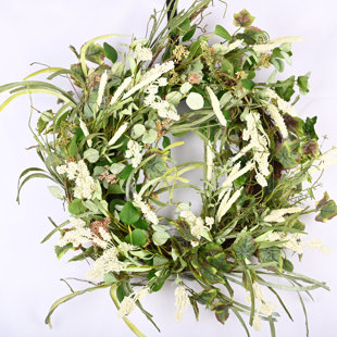 Handcrafted Faux 30'' Wreath