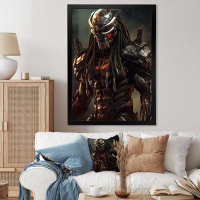 Cosmic Alien Preda I sur impression sur toile