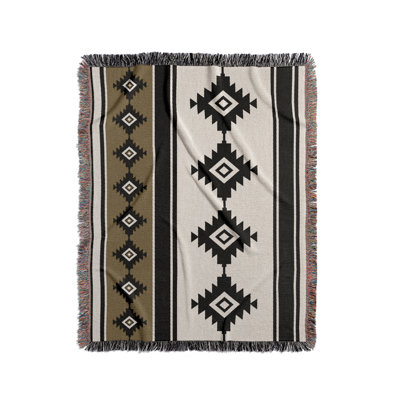 Carlos South Western Cotton Blend Blanket Throw