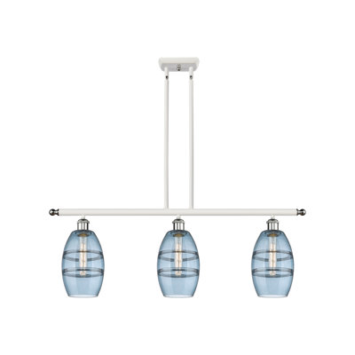 Luminaire suspendu pour îlot de cuisine 3 lumières Dundrod