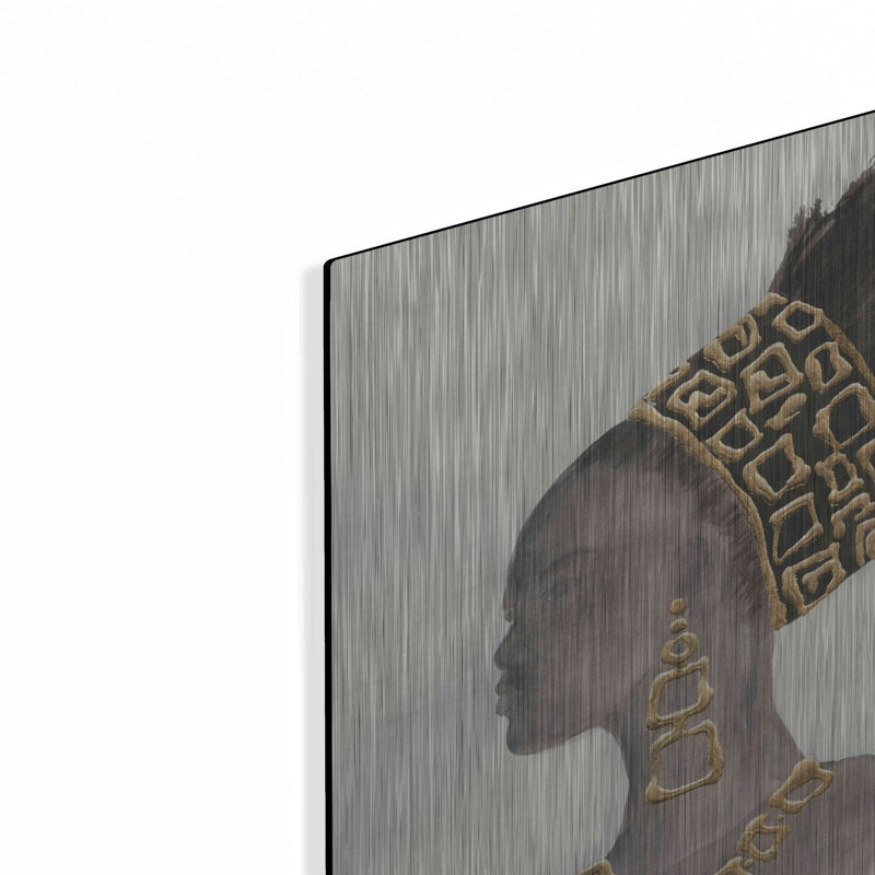 «Coiffure beauté II» par Chris Paschke, 36 po x 36 po, H 12 po x l 12 po x P 0,13 po