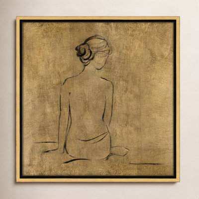 Maia "Golden Bather I" Print by Sally Swatland