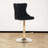 Daijiah Swivel Upholstered Velvet Adjustable Height Counter Stool-789313966-789313953