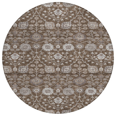 Tapis chocolat intérieur / extérieur lavable à la machine Cicel ACN1155