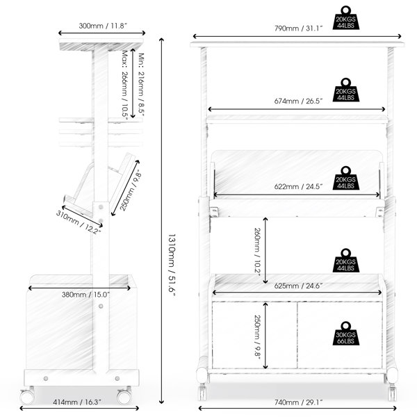 Dimensions du produit