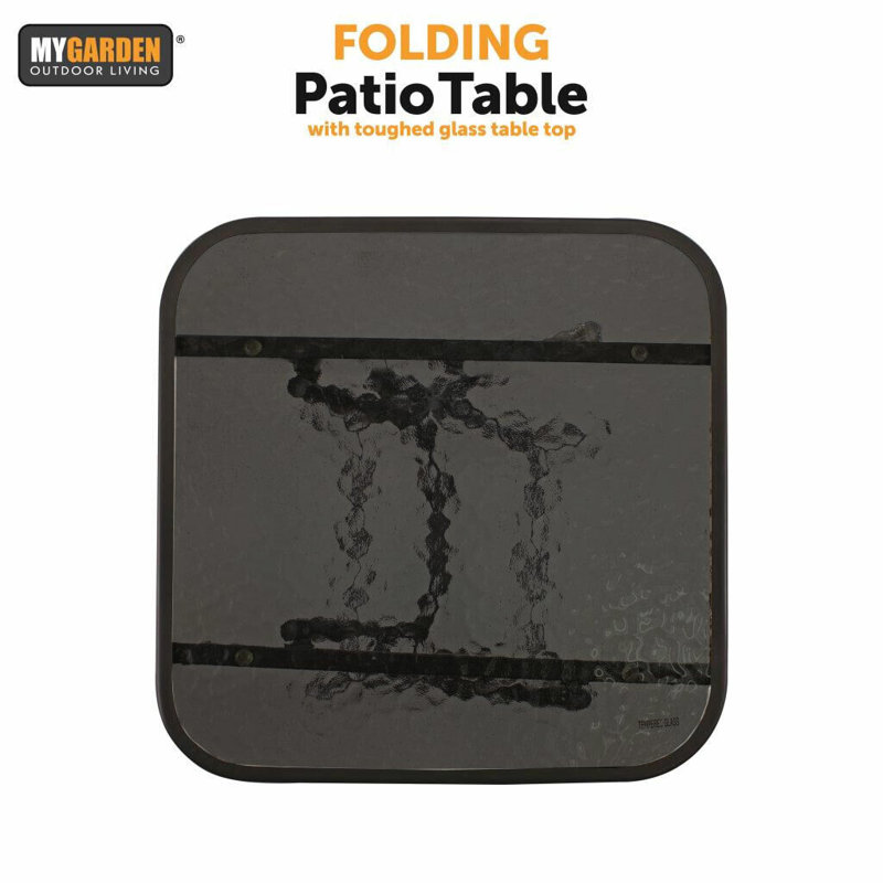 Alfonce Folding Steel Side Table