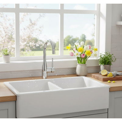 Single Hole Mini Utility Faucet, Stainless Steel Bar Sink Faucet for Bathroom Kitchen Outdoor Marine Farmhouse