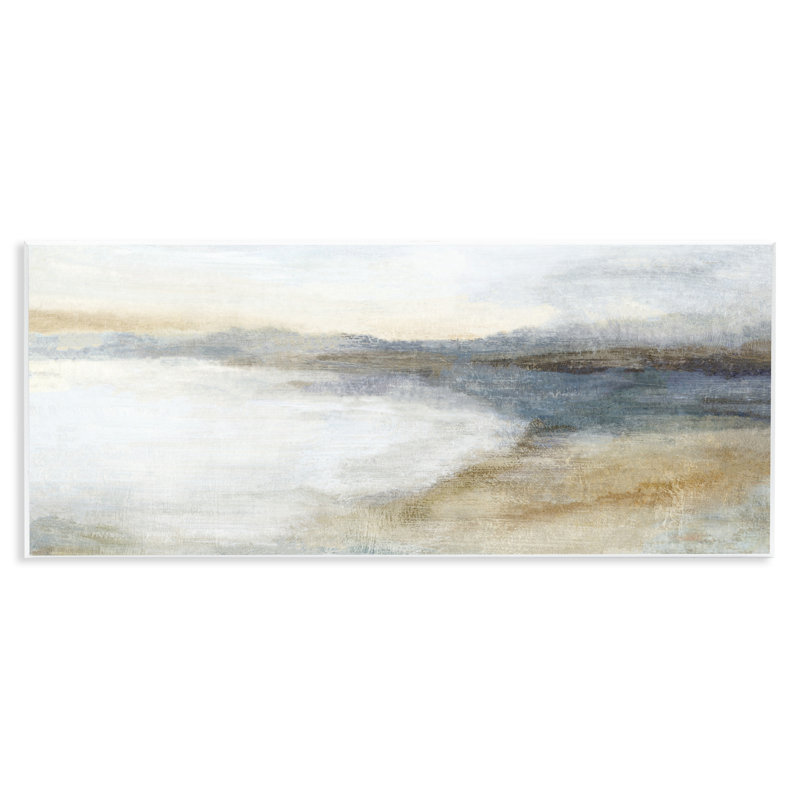 Plaque murale Coastal Warmth Abstraction, design par Hannah Dawson