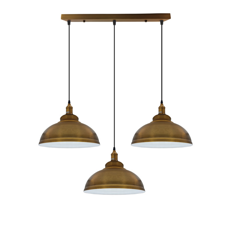 Gerena 3 - Light Brown Kitchen Island Pendant