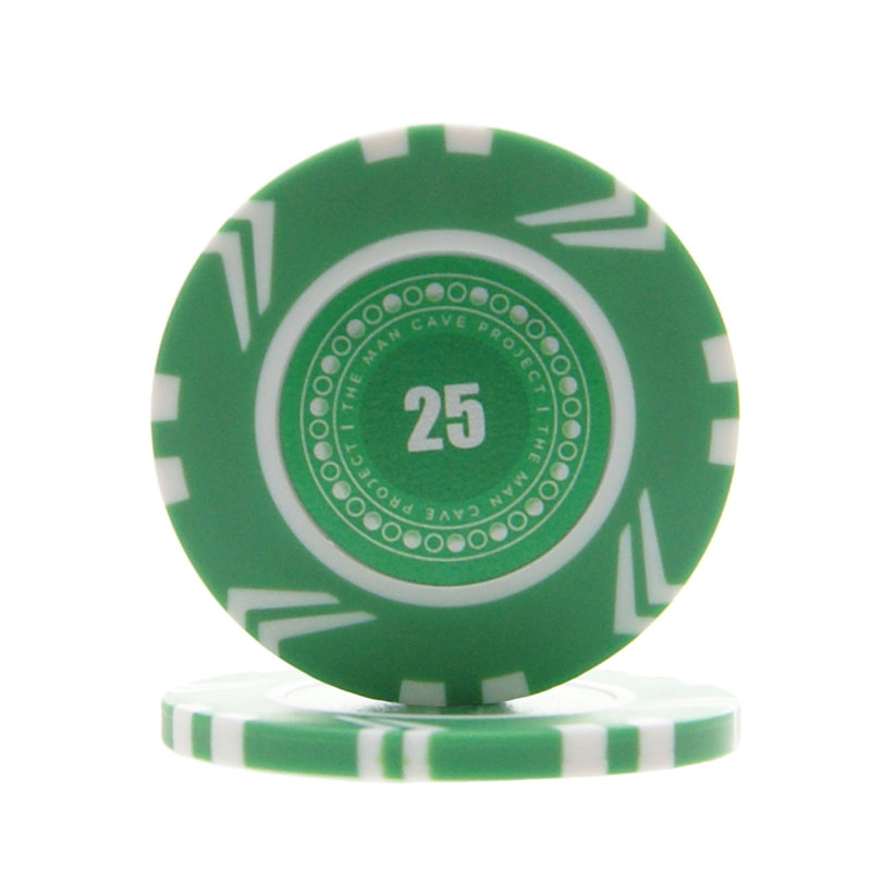 The Man Cave Project Plastic Poker Chips