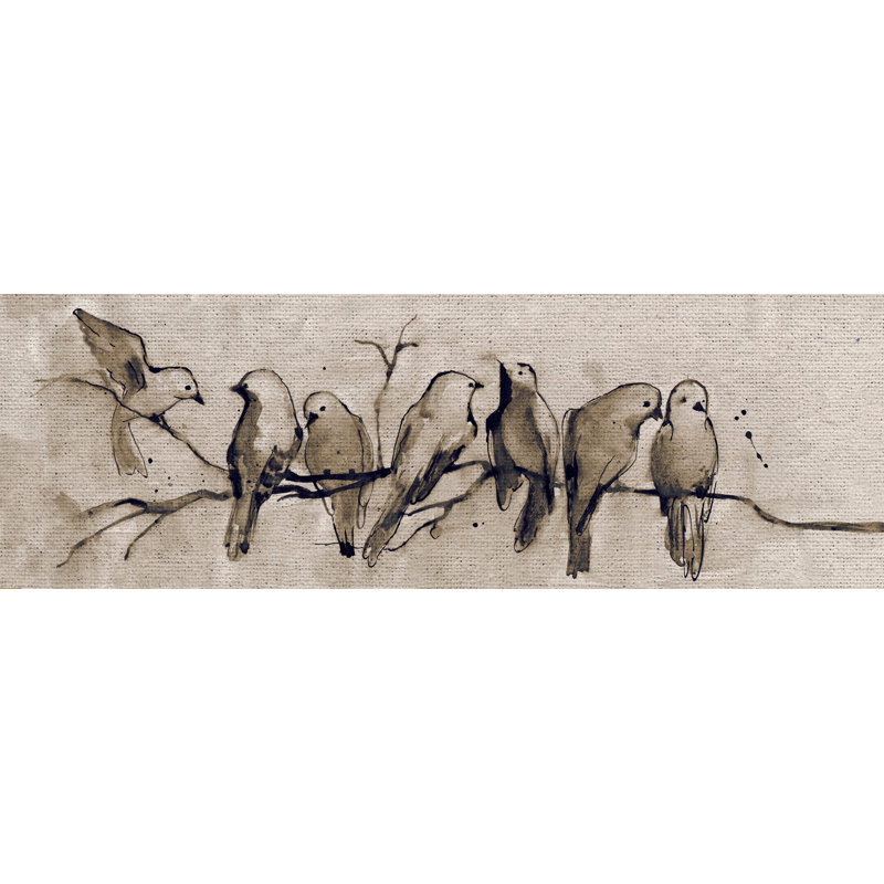Harmonic II by Julia Posokhova - Wrapped Canvas Print, 25 cm H x 76 cm W x 4 cm D