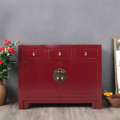 Console en bois de peuplier
