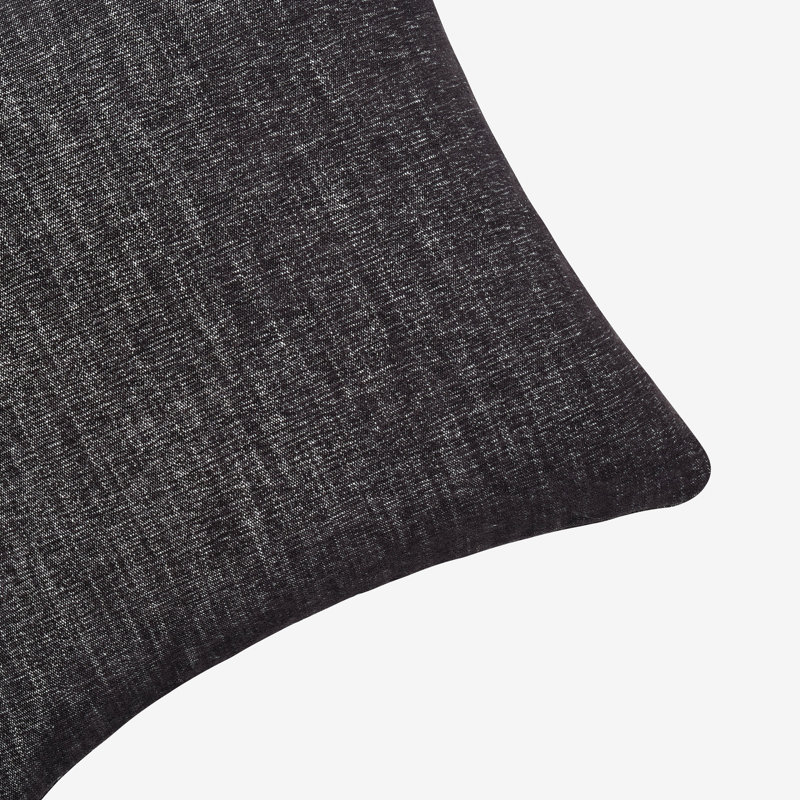 Aherine Square Cushion Cover, Black