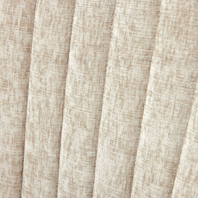Rayon Cloth Flocking Chenille Dining Chairs, Beige