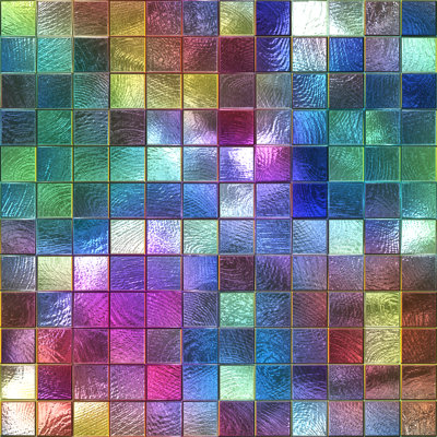 Stained Glass by Jojotextures - Wrapped Canvas Print