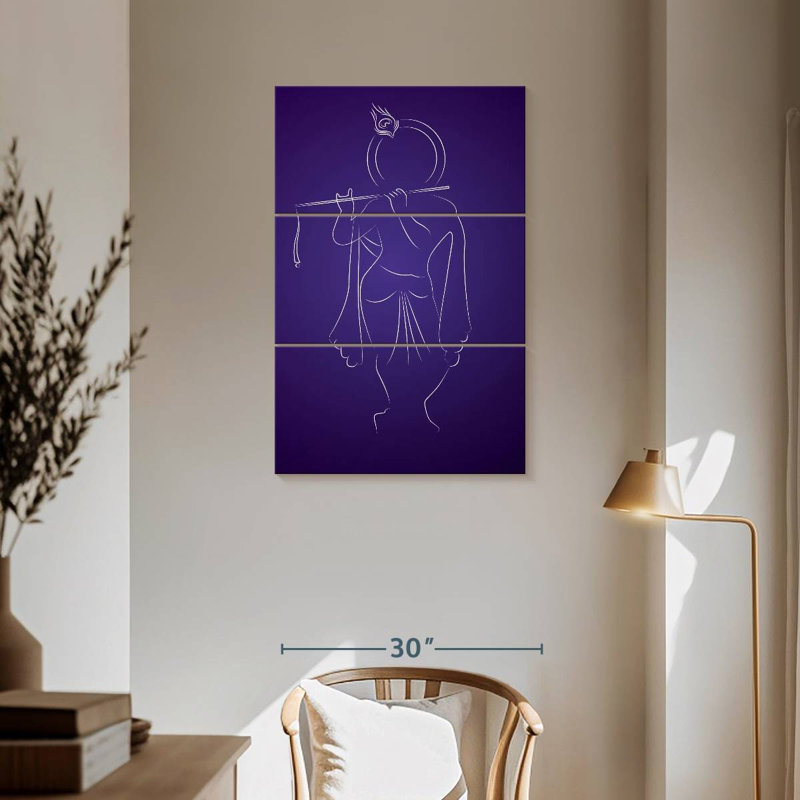 Adella Modern Krishna, 57" H x 36" W