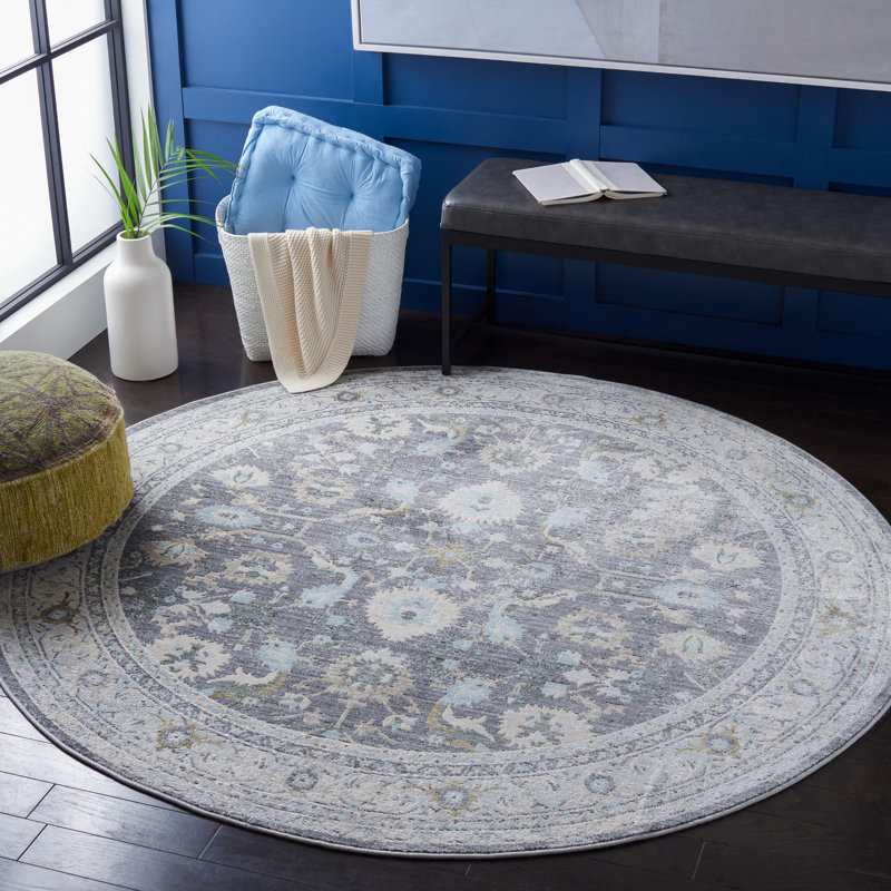 Wolter 500 Performance Oriental Rug, Round 6'7"