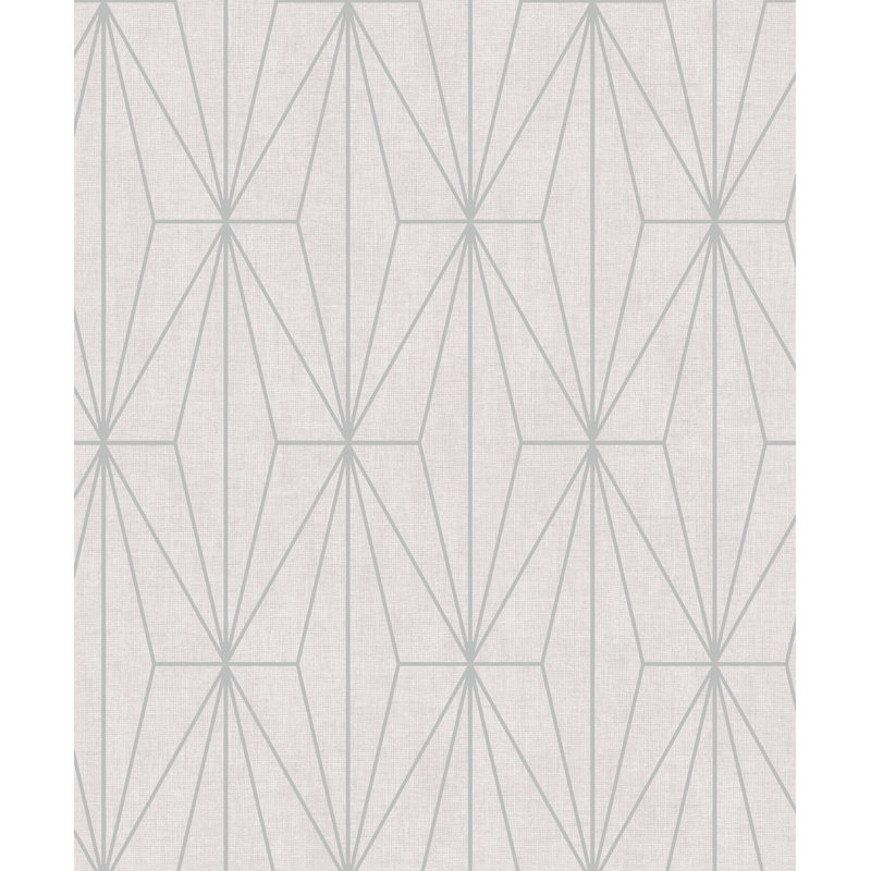Modbury 10.05m x 53cm Wallpaper Roll, Pink/White
