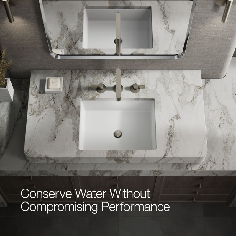 Components™ Bathroom Sink Spout with Row Design, Vibrant Brushed Nickel