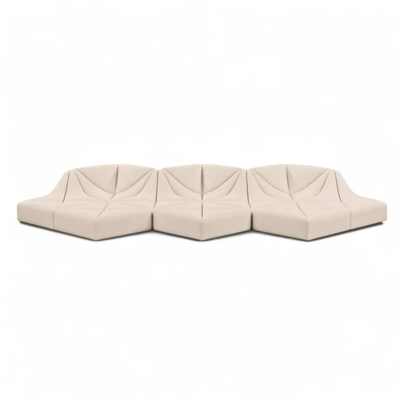Organic Sculptural Modular Sectional Sofa