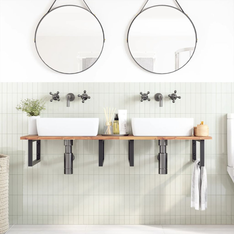 Accent Shelf, 2" H x 120" W x 50" D, Black