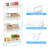 Slim Rolling Storage Cart, 4 Tier Bathroom Storage Organizer Laundry Room Utility Cart Mobile Shelving Unit, Multi-purpose For Kitchen Office Bathroom Laundry Narrow Places-108111270