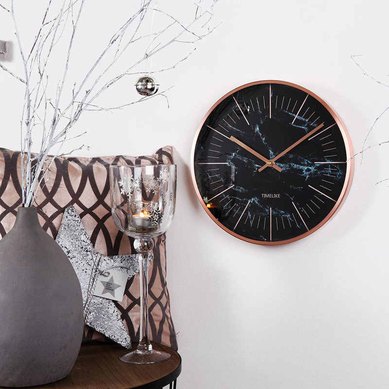 Thaney Wood Wall Clock