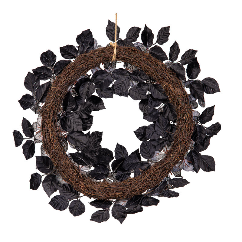 Couronne de papillon HH 24 po noir