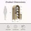 Armoire de rangement arquée