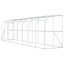 Poulailler argenté 236,22 po x 59,06 po x 84,65 po-814915540