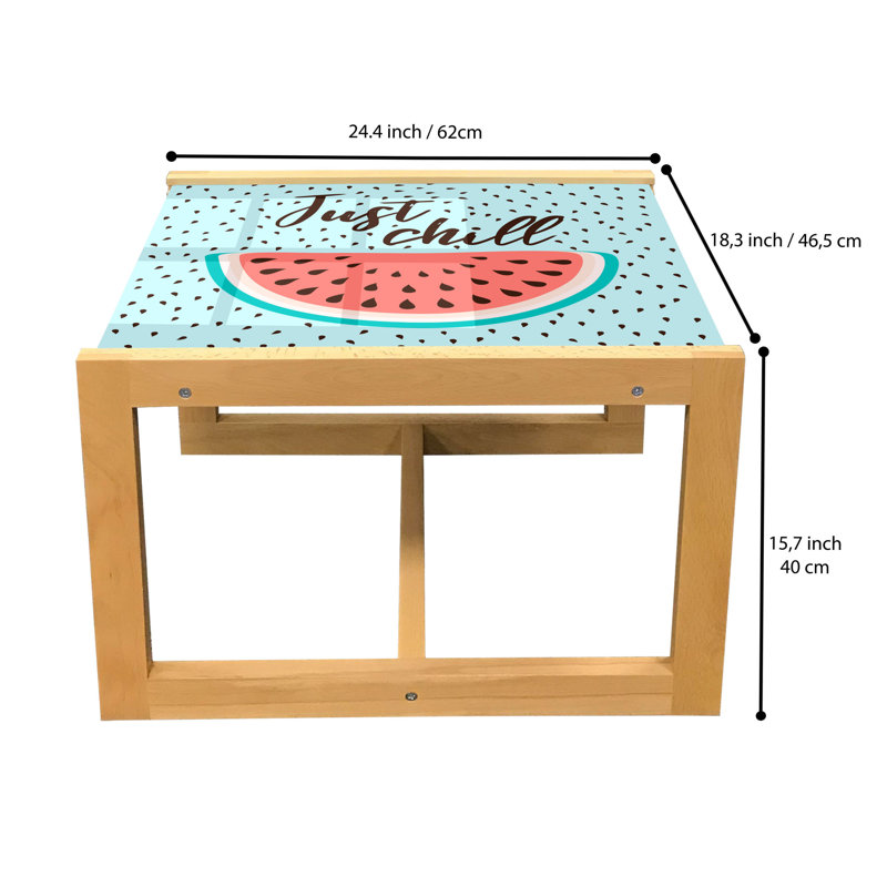 Jaede Sled Coffee Table, 62cm H x 46cm W x 40cm D