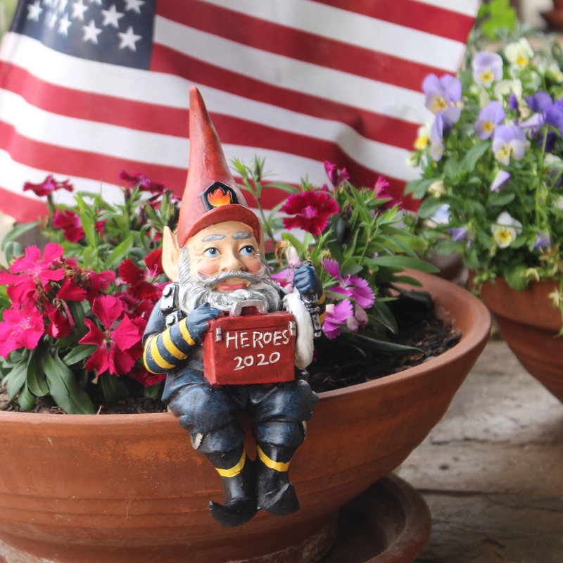 Statue de gnome de jardin Wenee