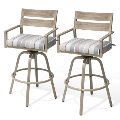 Taleah Swivel Aluminum Outdoor 28.7