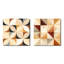 Caughfield - Ensemble de 2 collages de formes carrées abstraites-101845629-101845633
