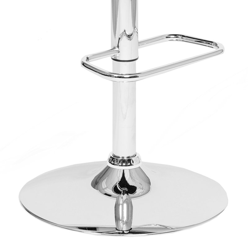 Swivel Upholstered Counter Stool with Solid Wood Frame