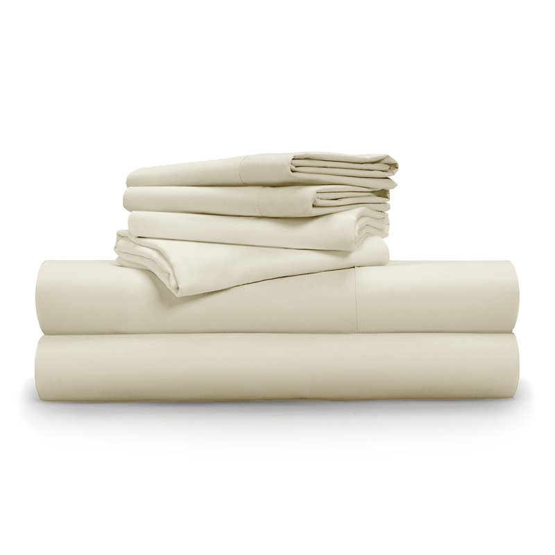 Luxe Soft & Smooth Sheet Set, Cream, Full/Double