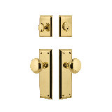 Nostalgic Warehouse New York Entry Set with New York Knob