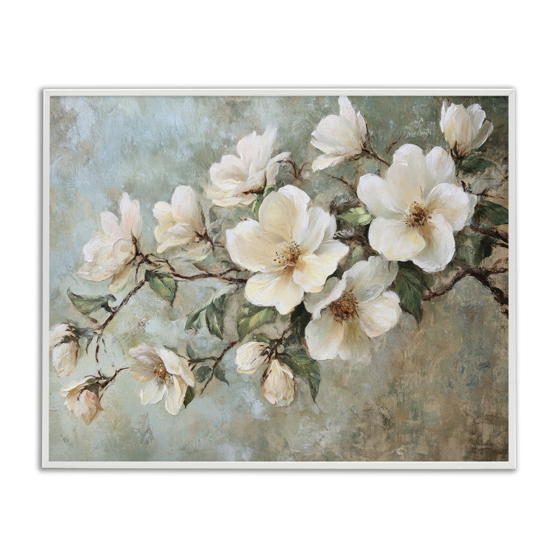 En fleur, branche de fleur, estampe numérique par Petal Prints Design, H 11 po x l 14 po