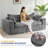 Boneless Bean Bag Chair For Living Room, Upholstered Loveseat Sofa Couch With Deep Seating, Wide Armrests Boneless Couch Sofa In A Box-1623701178-1634566849