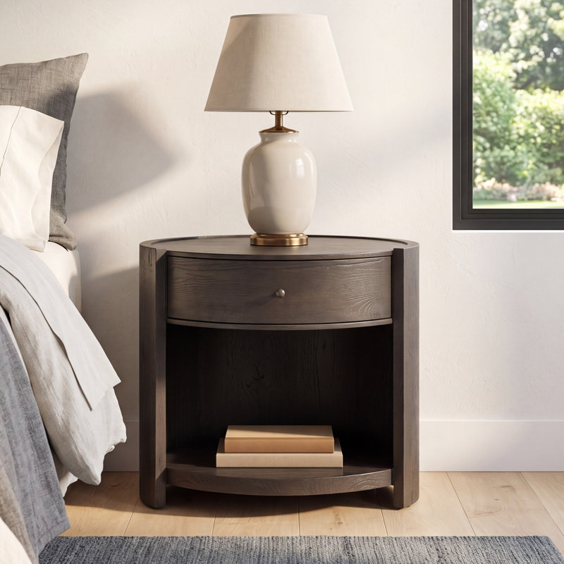 Arboles Bode Nightstand-Smoked Black