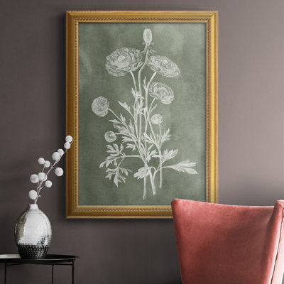 «Sage Impressions I», toile encadrée de qualité supérieure - prête à être accrochée