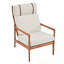 Fauteuil d'appoint avec coussin moelleux et dossier haut-812583399