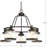 Lupe 5 - Light Dimmable Wagon Wheel Chandelier-27011290